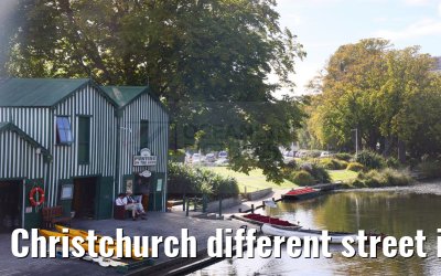 Christchurch different street impressions