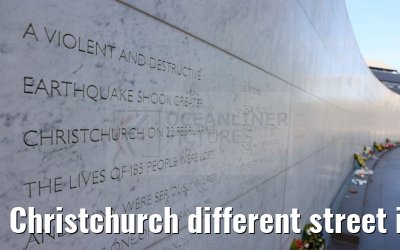 Christchurch different street impressions