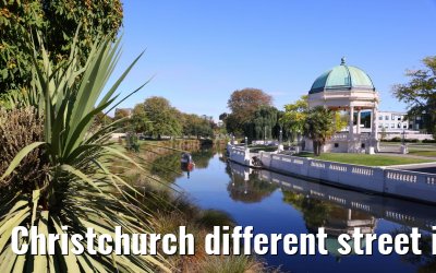 Christchurch different street impressions