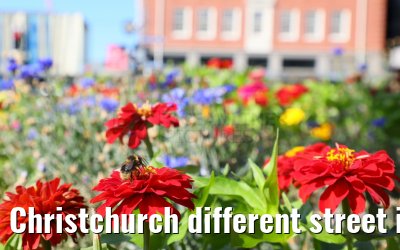 Christchurch different street impressions