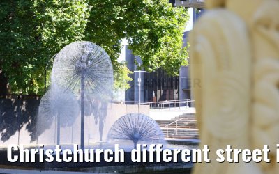 Christchurch different street impressions
