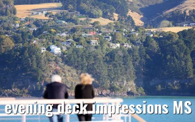 evening deck impressions MS Noordam