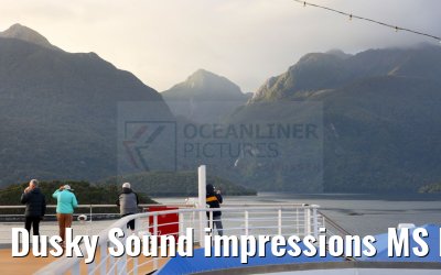 Dusky Sound impressions MS Noordam