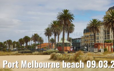 Port Melbourne beach 09.03.2023