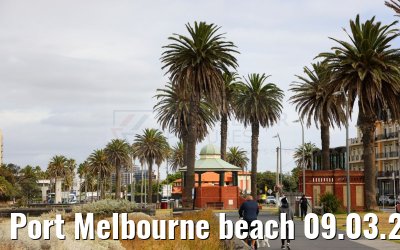 Port Melbourne beach 09.03.2023