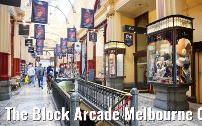 The Block Arcade Melbourne 09.03.2023