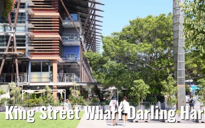 King Street Wharf Darling Harbour impressions Sydney