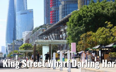King Street Wharf Darling Harbour impressions Sydney