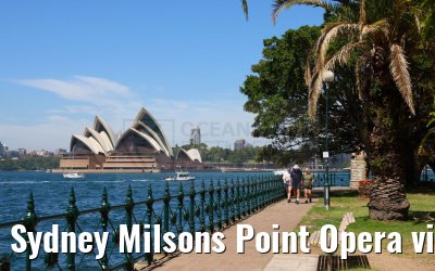 Sydney Milsons Point Opera view
