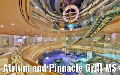 Atrium and Pinnacle Grill MS Noordam