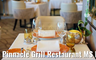Pinnacle Grill Restaurant MS Noordam Details