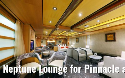 Neptune Lounge for Pinnacle and Neptune Suite Guests