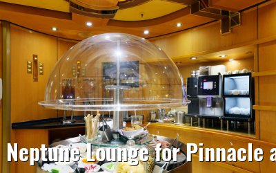Neptune Lounge for Pinnacle and Neptune Suite Guests