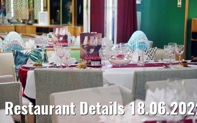 Restaurant Details 18.06.2022 Ocean Majesty