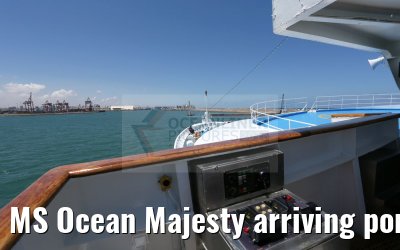 MS Ocean Majesty arriving port of Casablanca 14.05.2016