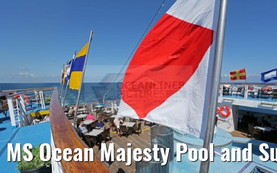 MS Ocean Majesty Pool and Sundeck