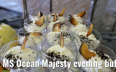 MS Ocean Majesty evening buffet Lido 15.05.2016