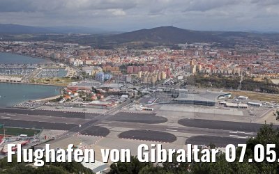 Flughafen von Gibraltar 07.05.2016