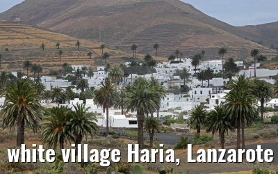 white village Haria, Lanzarote 09.05.2016