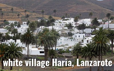white village Haria, Lanzarote 09.05.2016