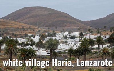 white village Haria, Lanzarote 09.05.2016