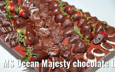 MS Ocean Majesty chocolate buffet 10.05.2016