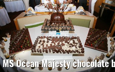 MS Ocean Majesty chocolate buffet 10.05.2016