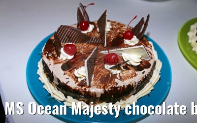 MS Ocean Majesty chocolate buffet 10.05.2016