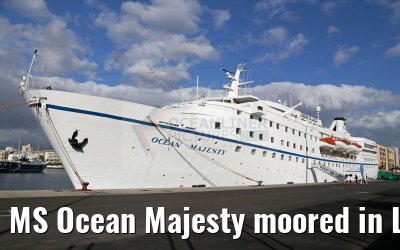 MS Ocean Majesty moored in Las Palmas Gran Canaria 10.05.2016