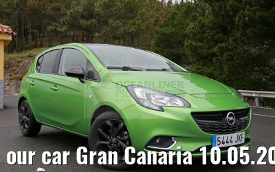 our car Gran Canaria 10.05.2016