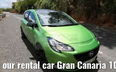 our rental car Gran Canaria 10.05.2016