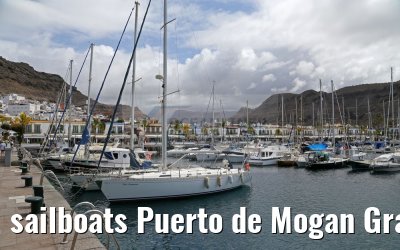 sailboats Puerto de Mogan Gran Canaria 10.05.2016