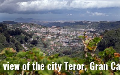 view of the city Teror, Gran Canaria 10.05.2016
