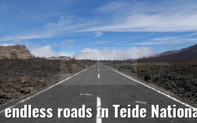 endless roads in Teide National Park 12.05.2016