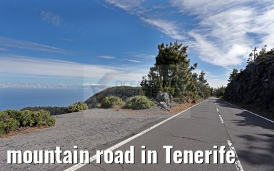 mountain road in Tenerife
