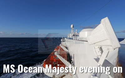 MS Ocean Majesty evening on deck 12.05.2016