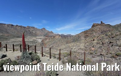 viewpoint Teide National Park 12.05.2016
