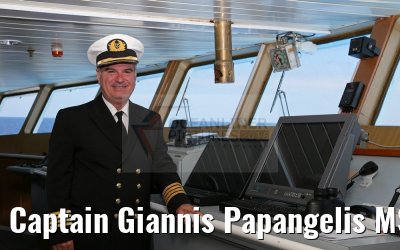Captain Giannis Papangelis MS Ocean Majesty 17.05.2016