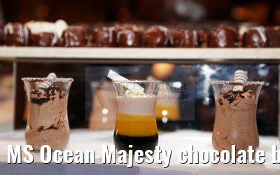MS Ocean Majesty chocolate buffet 10.05.2016