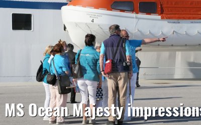 MS Ocean Majesty impressions from the port Tangier, Morocco 15.05.2016