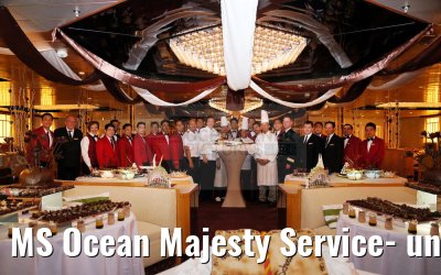 MS Ocean Majesty Service- und Küchenteam 10.05.2016