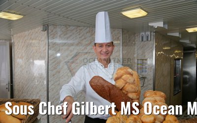 Sous Chef Gilbert MS Ocean Majesty 17.05.2016