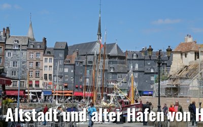 Altstadt und alter Hafen von Honfleur 01.06.2015