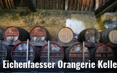 Eichenfaesser Orangerie Keller Chateau du Breuil 01.06.2015