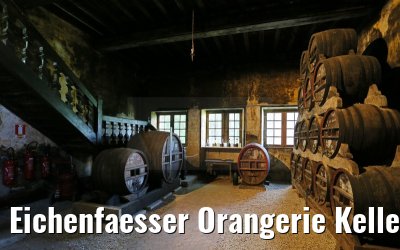 Eichenfaesser Orangerie Keller Chateau du Breuil 01.06.2015