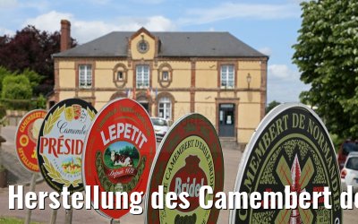 Herstellung des Camembert de Normandie