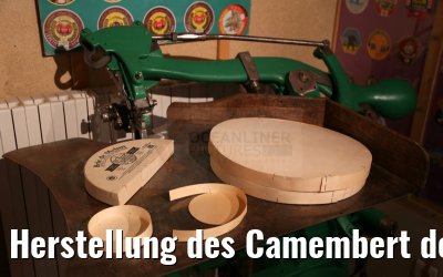 Herstellung des Camembert de Normandie