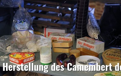 Herstellung des Camembert de Normandie