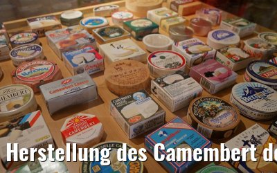 Herstellung des Camembert de Normandie