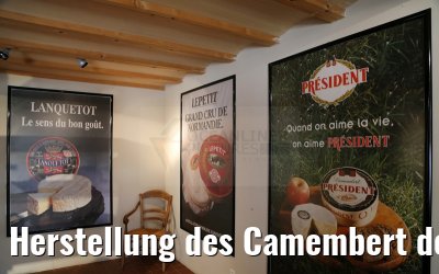 Herstellung des Camembert de Normandie